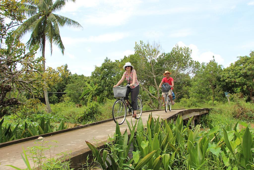 Gite Nam Hien Mekong Cho Lach Exterior photo