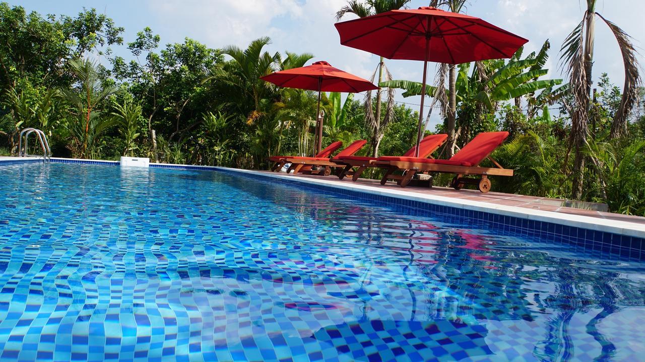 Gite Nam Hien Mekong Cho Lach Exterior photo
